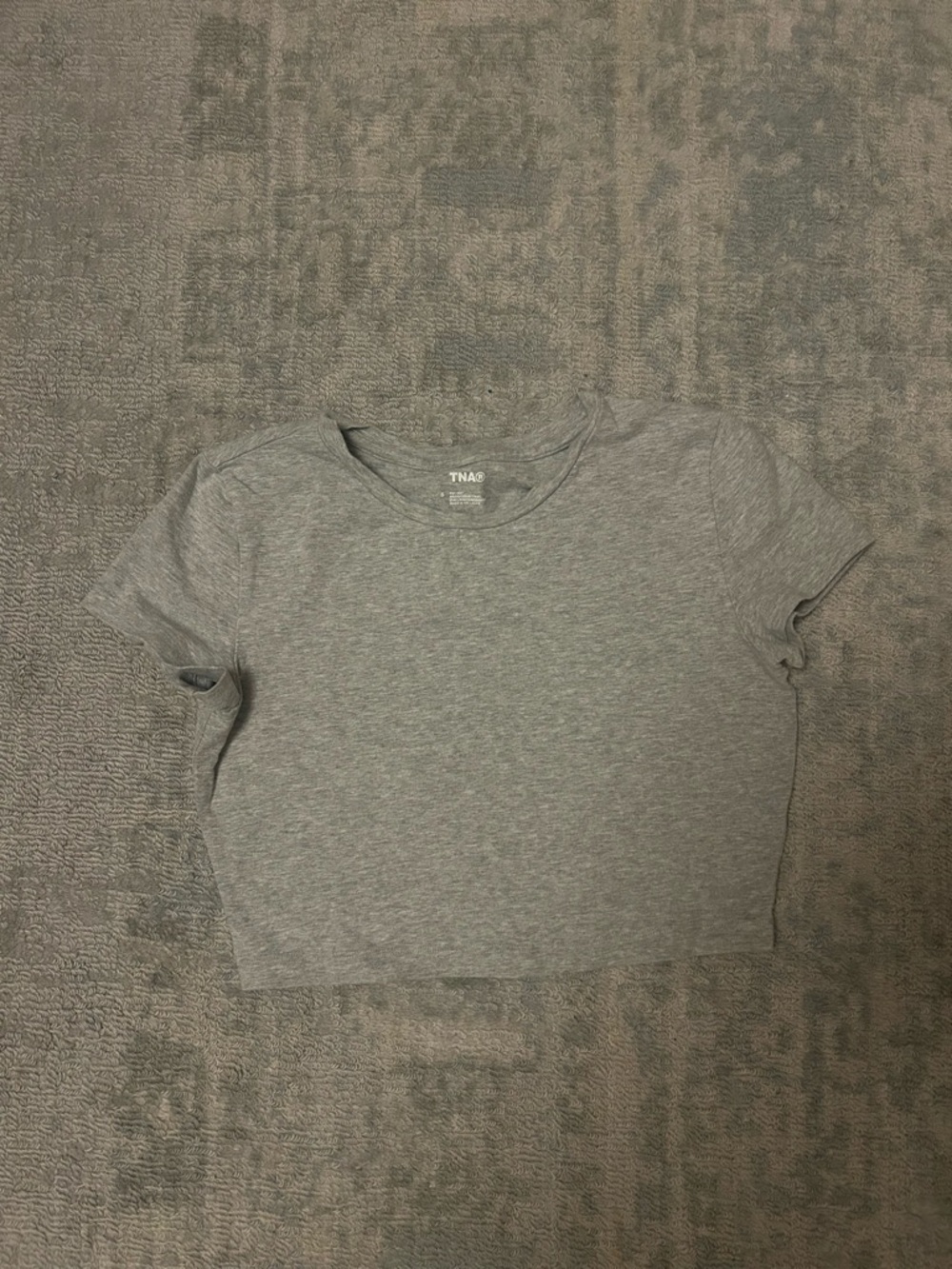 Artizia TNA Grey Crop Top